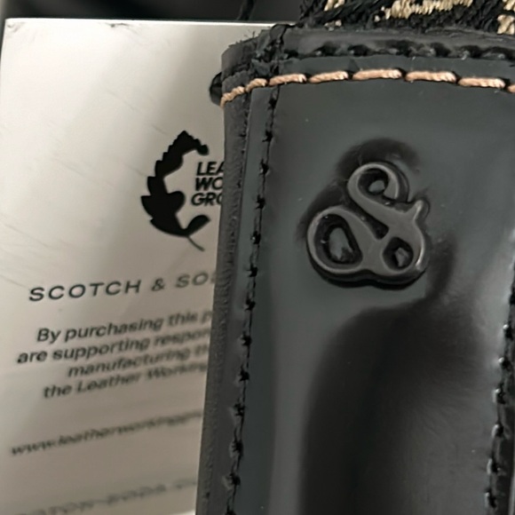 NWT, SCOTCH And SODA BLK TALL BOOT SZ 40 - Picture 10 of 14